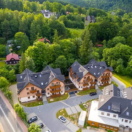 Przycup W Karkonoszach - Ostoja Lesna - W Centrum Miasta Апартаменты Карпач